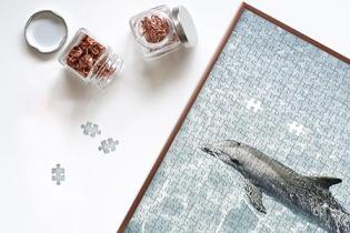 Cadre pour puzzle