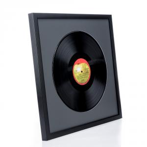 Cadres en bois pour disques vinyles