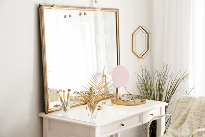 Le miroir comme élément de décoration