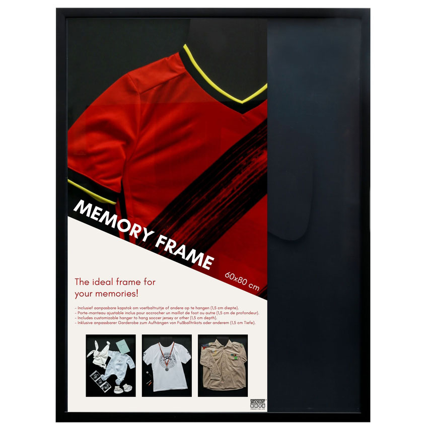 Memory Frame - Cadre pour maillot et objets souvenirs 