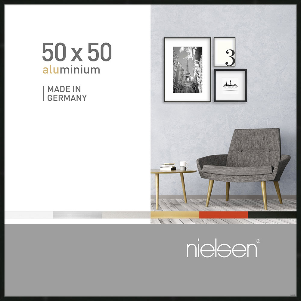 Nielsen - Cadre alu C2 50x60 cm - noir