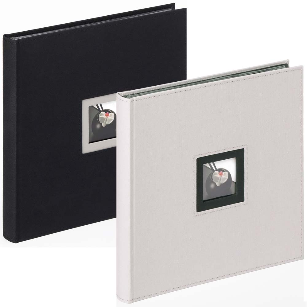 Album livre "Black & White" avec pages neutres, 30x30 cm 